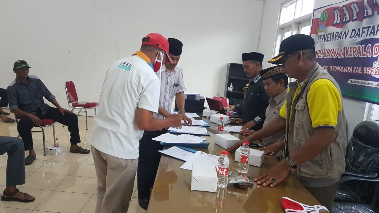 pengesahan dpt desa segara makmur