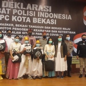 Deklarasi Sahabat Polisi Indonesia DPC Kota Bekasi2