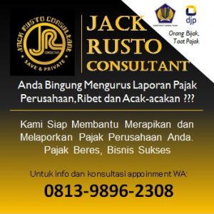Jack Rusto Konsultan Pajak
