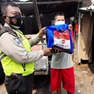 Polsek Bekasi Utara Berikan Bantuan