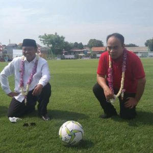Peresmian Lapangan Bola Mini.