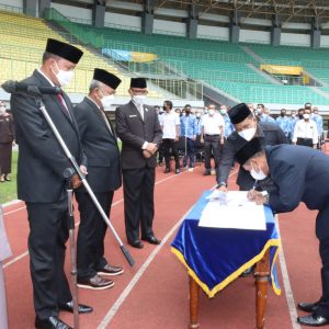 Pelantikan Dirut Tirta Patriot