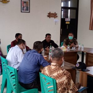 Rapat Kordinasi Pimpinan Gereja di Desa Mangun Jaya