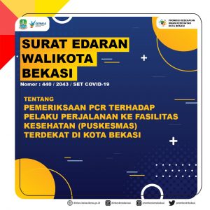 Surat Edaran Walikota Bekasi
