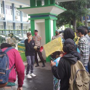 Demo Aksi GMNI Kota Bekasi