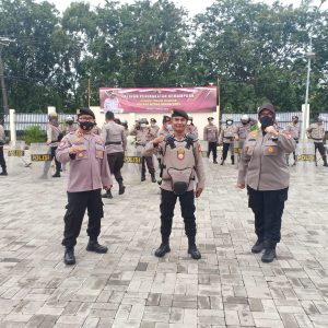 Pelatihan Dalmas Polres Metro Bekasi Kota