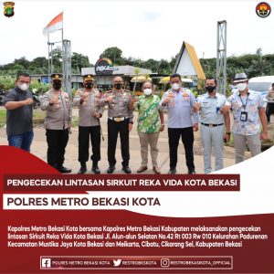 Tinjauan Race Street Polres Metro Bekasi Kota