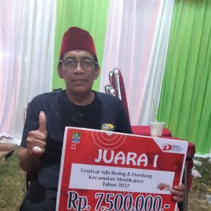 Festival Adu Bedug dan Dondang di Kecamatan Mustikajaya