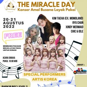 Konser Amal Artis Korea di Summarecon Bekasi