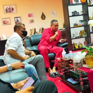Plt Walikota Bekasi Tri Adhianto dan PWI Peduli Bekasi Raya