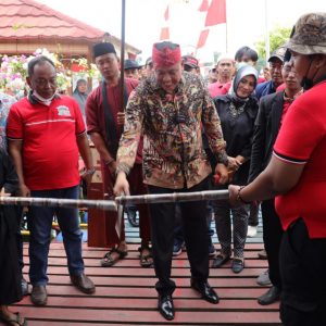 Plt Walikota Bekasi Tri Adhianto Resmikan Danau Keramba Preto