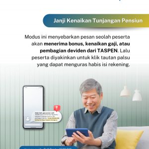Waspadai Modus Penipuan Atasnamakan TASPEN