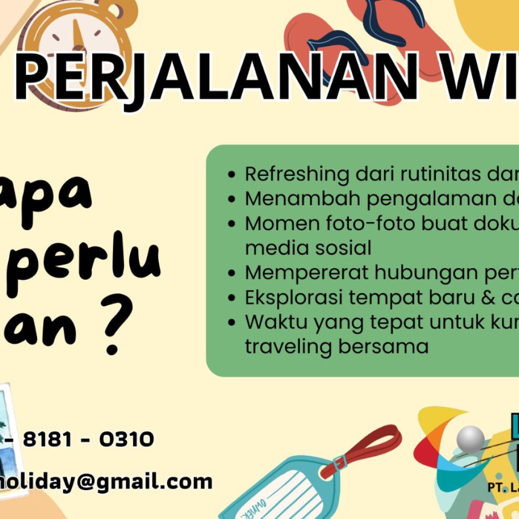 Lanusan Holiday Tour & Travel Bekasi.