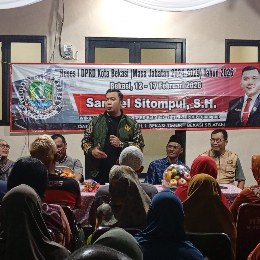 Anggota DPRD Kota Bekasi Samuel Sitompul.