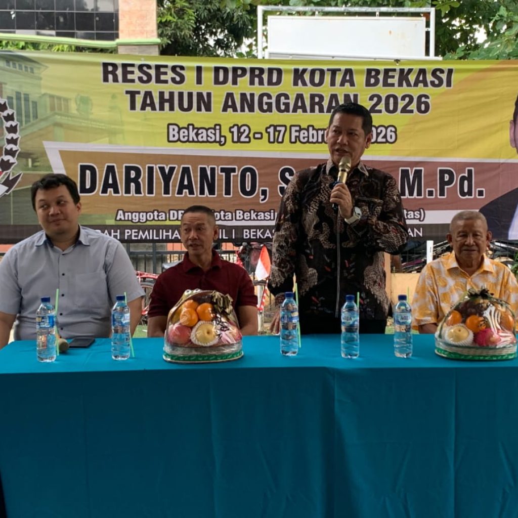Dariyanto, anggota DPRD Kota Bekasi dari Fraksi Golkar Solidaritas.