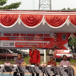 Reses Anggota DPRD Kota Bekasi Oloan Nababan.