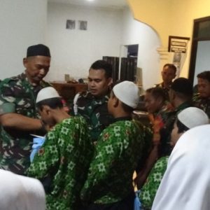 SubkoGartap 0507 Bekasi Gelar Bukber dan Santunan Anak Yatim.