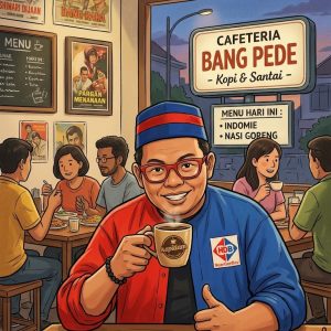 Kartun Bang Pede Bekasi.
