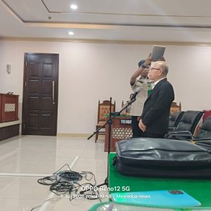 Saksi ahli hukum pidana, Dr. H. Toto Suparno, SH., MH.