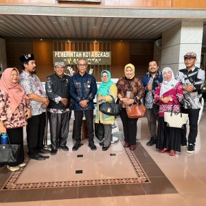 DK3B Audensi dengan Wali Kota Bekasi Tri Adhianto.