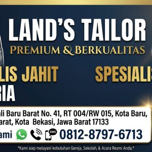 Iklan Lands Tailor. Iklan Lands Tailor.