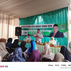 Anggota DPRD Kota Bekasi dari Fraksi Partai Kebangkitan Bangsa (PKB), Ahmadi Madong.