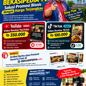 Flyer Kerjasama Publikasi di BEKASIPEDIA.com.